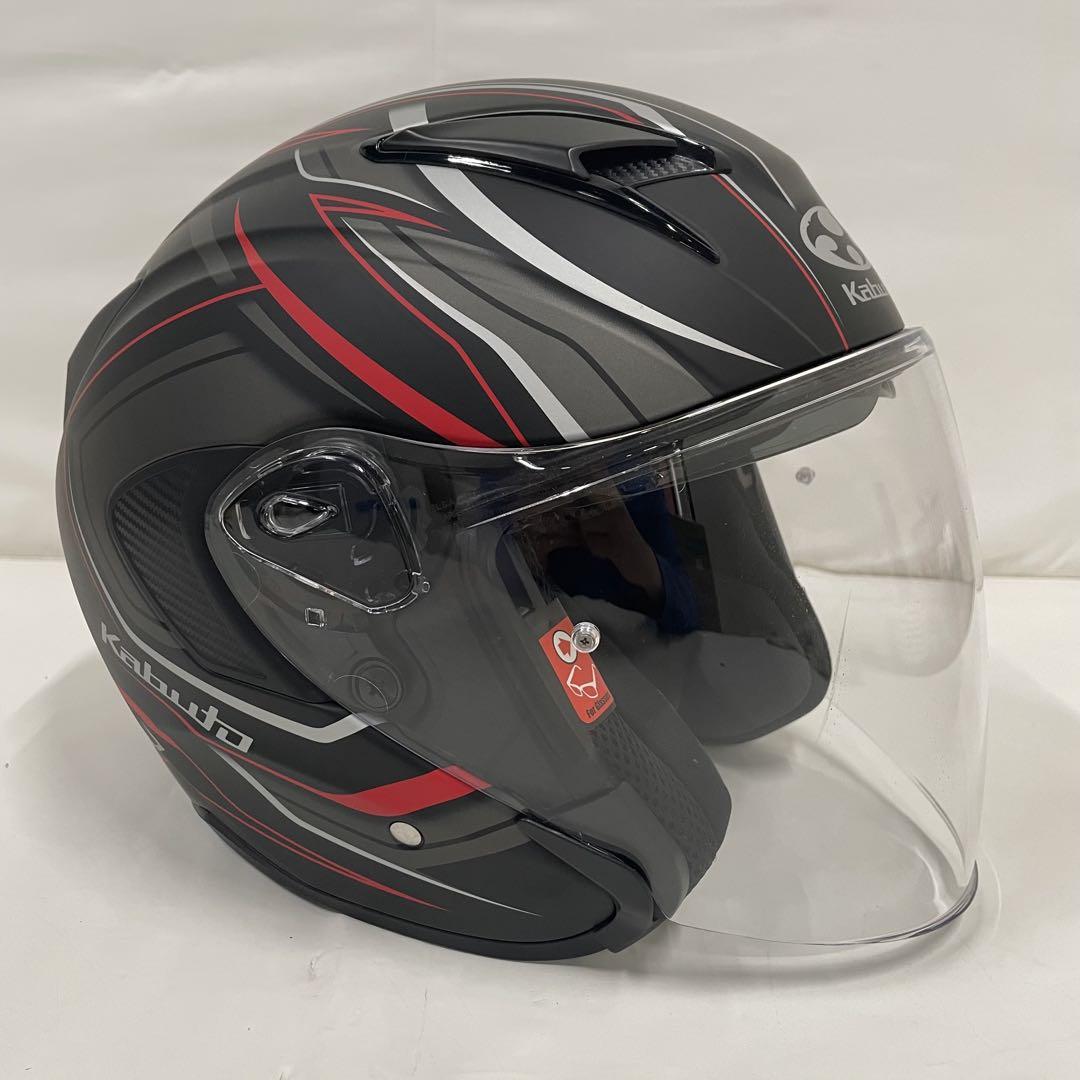 美品 オージーケーカブト Kabuto EXCEED XLサイズ マットブラック