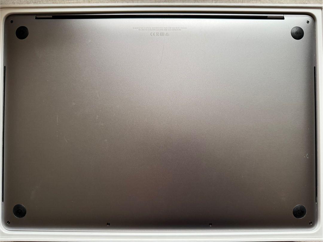 【中古美品】Apple MacBook Pro15 スペースグレー2019箱あり 中古美品】Apple MacBook Pro15 スペースグレー2019箱あり