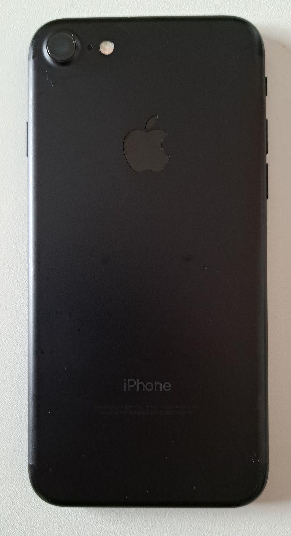 Apple iPhone 7 ブラック 本体　128G 訳あり Apple [再生新品] 海外SIMシムフリー版 iPhone7 128GBマット