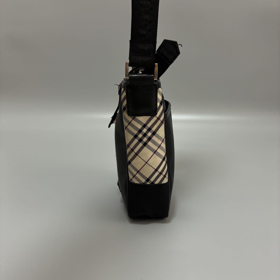 BURBERRY バーバリーブラックレーベル クロスボディ ショルダーバッグ 黒