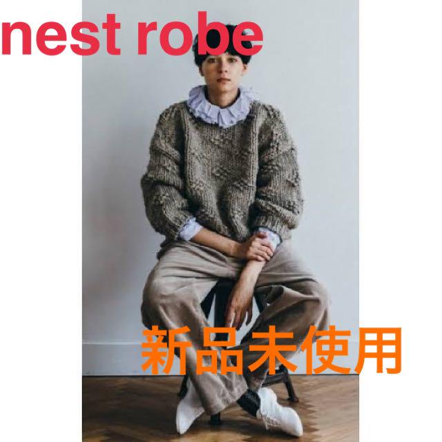 nest Robe ネストローブペルーウールハンドニットプルオーバー