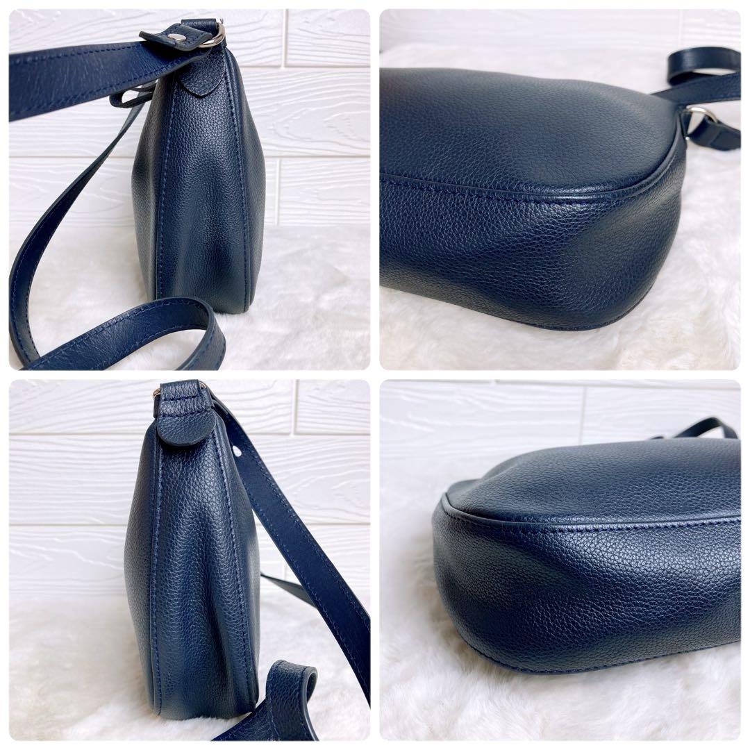 人気特価激安 LONGCHAMPロンシャン 美品☆ ショルダーバッグ シボ革 レザー バッグ