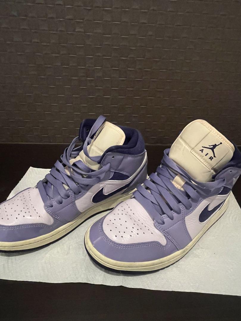 Nike Air Jordan 1 紫 ハイカット シューズ