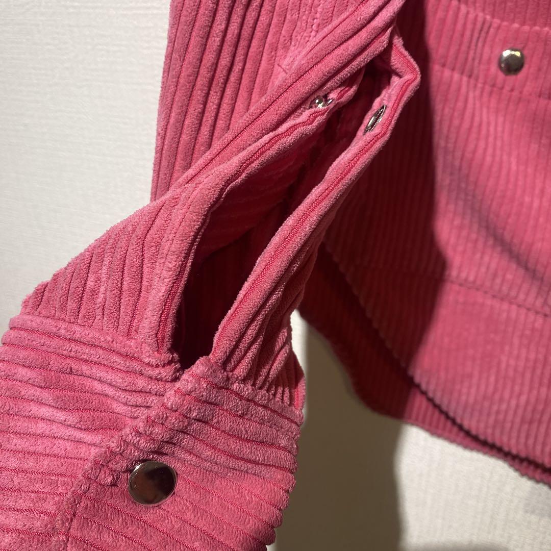 ECKHAUS LATTA コーデュロイシャツ S ピンク