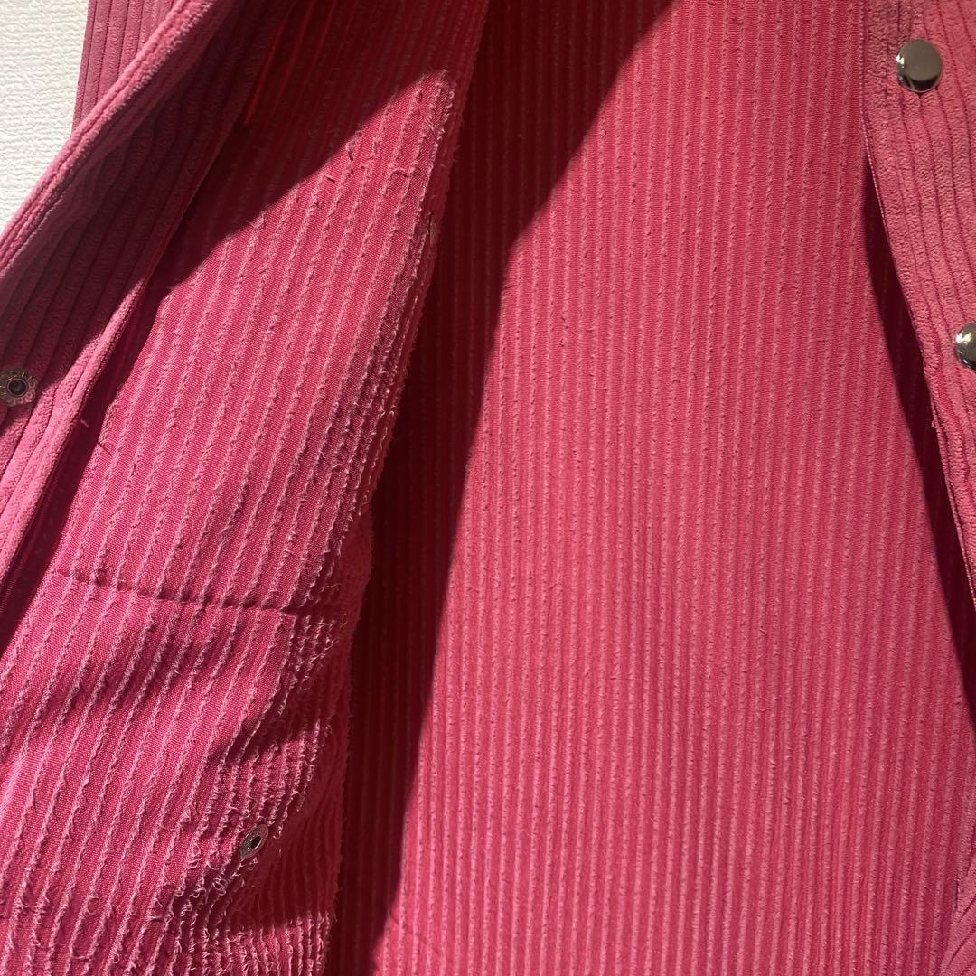 ECKHAUS LATTA コーデュロイシャツ S ピンク