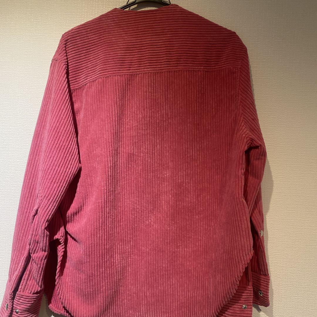ECKHAUS LATTA コーデュロイシャツ S ピンク