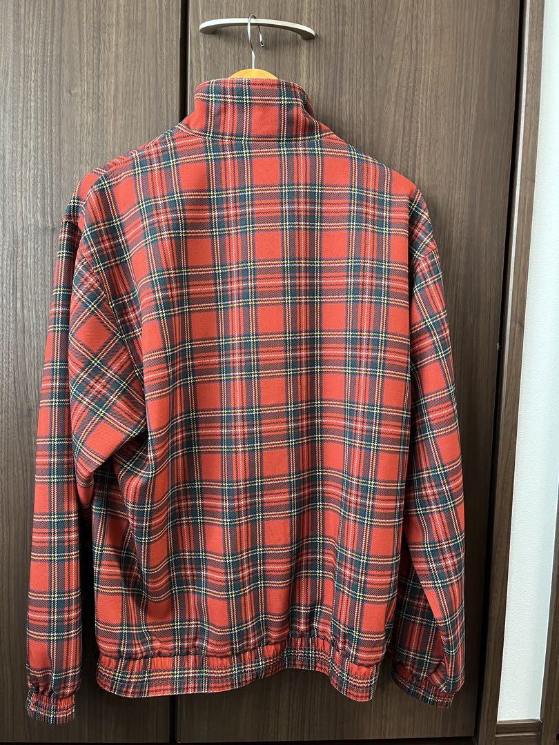 リバーシブル チェック ジップ パファージャケット 70's～ Woolrich 赤黒バッファローチェックxオレンジ ウール