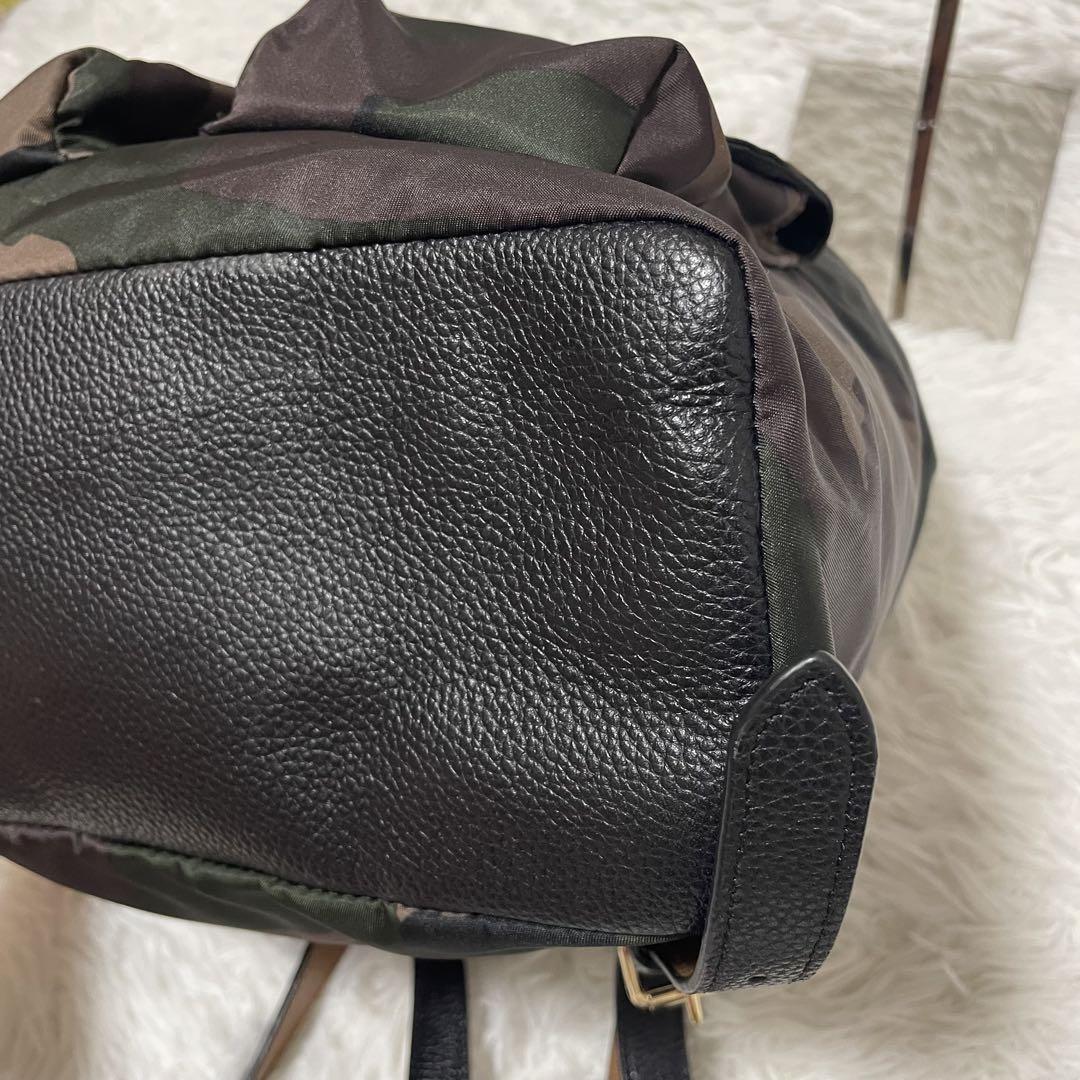 新品同様　COACH F11848 カモフラ柄　リュック　バックパック