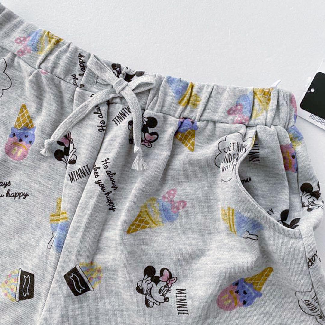 新品 レディース L ショートパンツ ディズニー ミッキー ミニー ルームウェア ワンピなど最旬ア ディズニー
