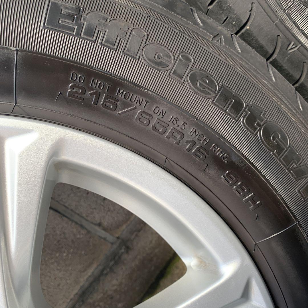専用 215/65r16 アルファード 純正ホイール タイヤ4本セット一台