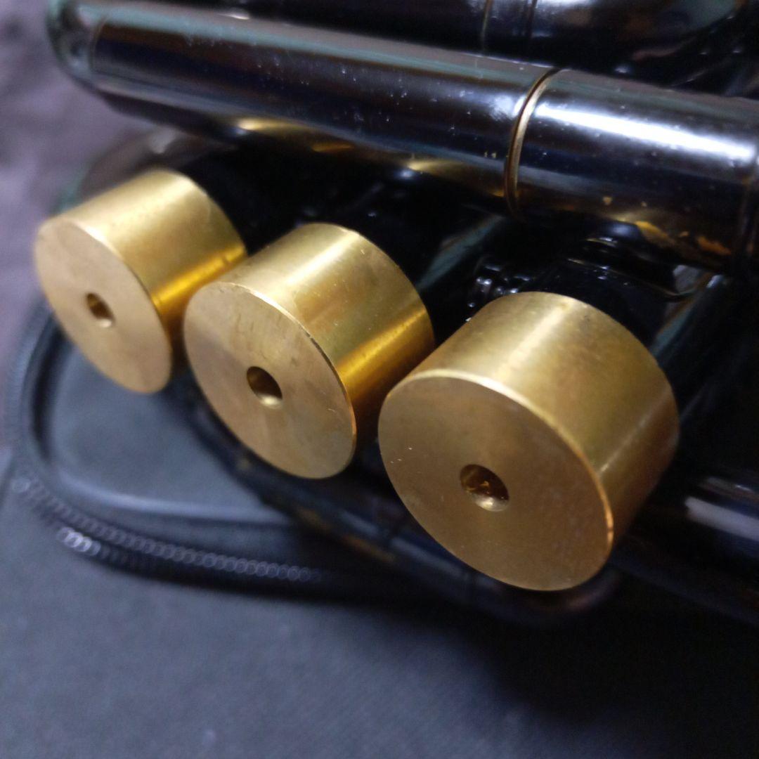 J.Michael TR−400 マイケルポケットトランペット本体 ブラック 黒