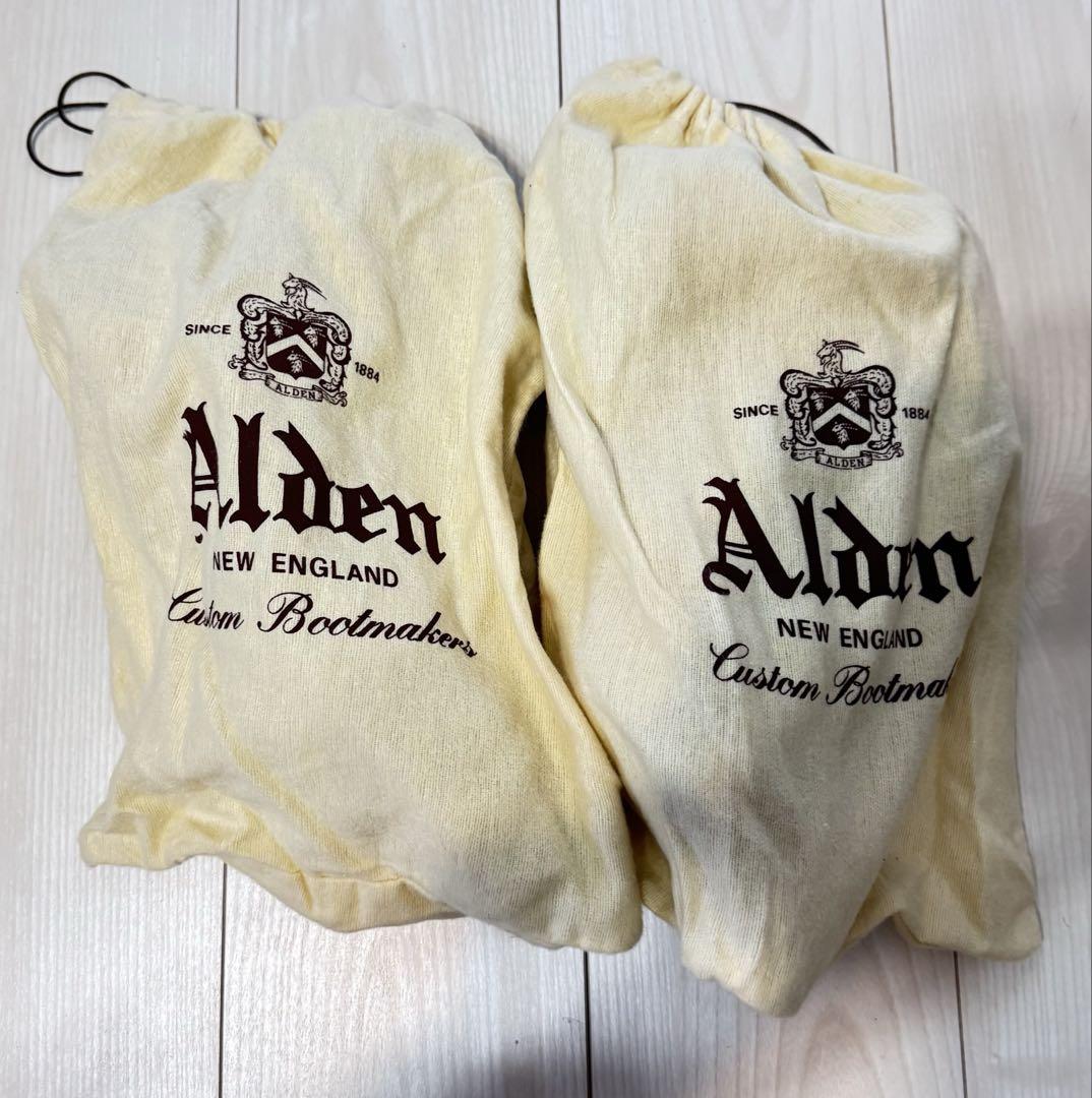 良品○ALDEN 4545H タンカーブーツ コードバン 10D