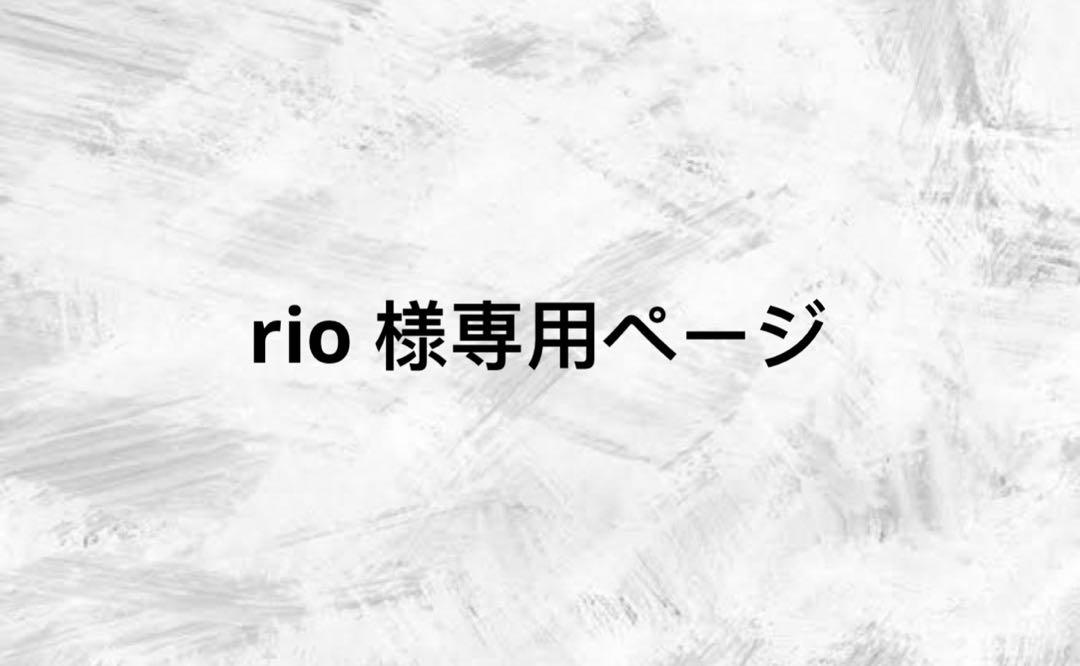 rio 様専用ページ