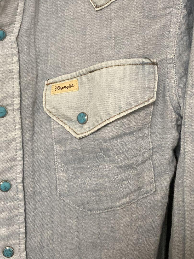 @kira 　DOUBLE GAUZE WESTERN SHIRT