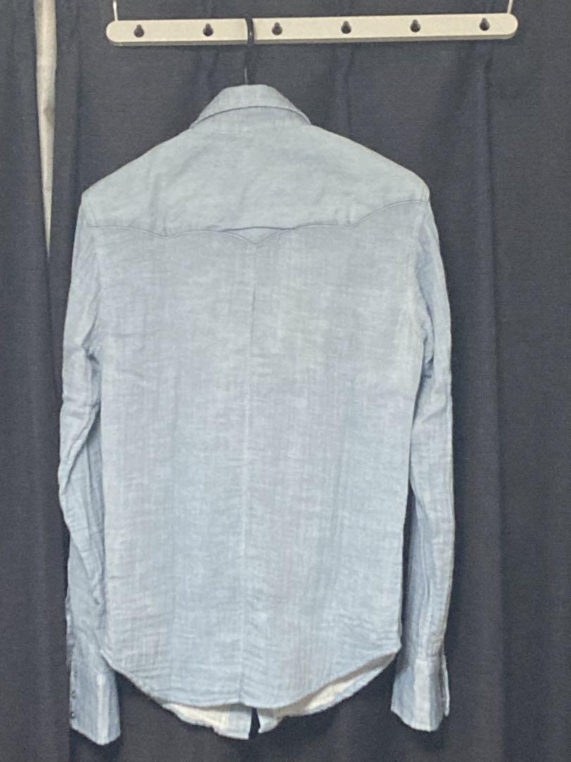@kira 　DOUBLE GAUZE WESTERN SHIRT