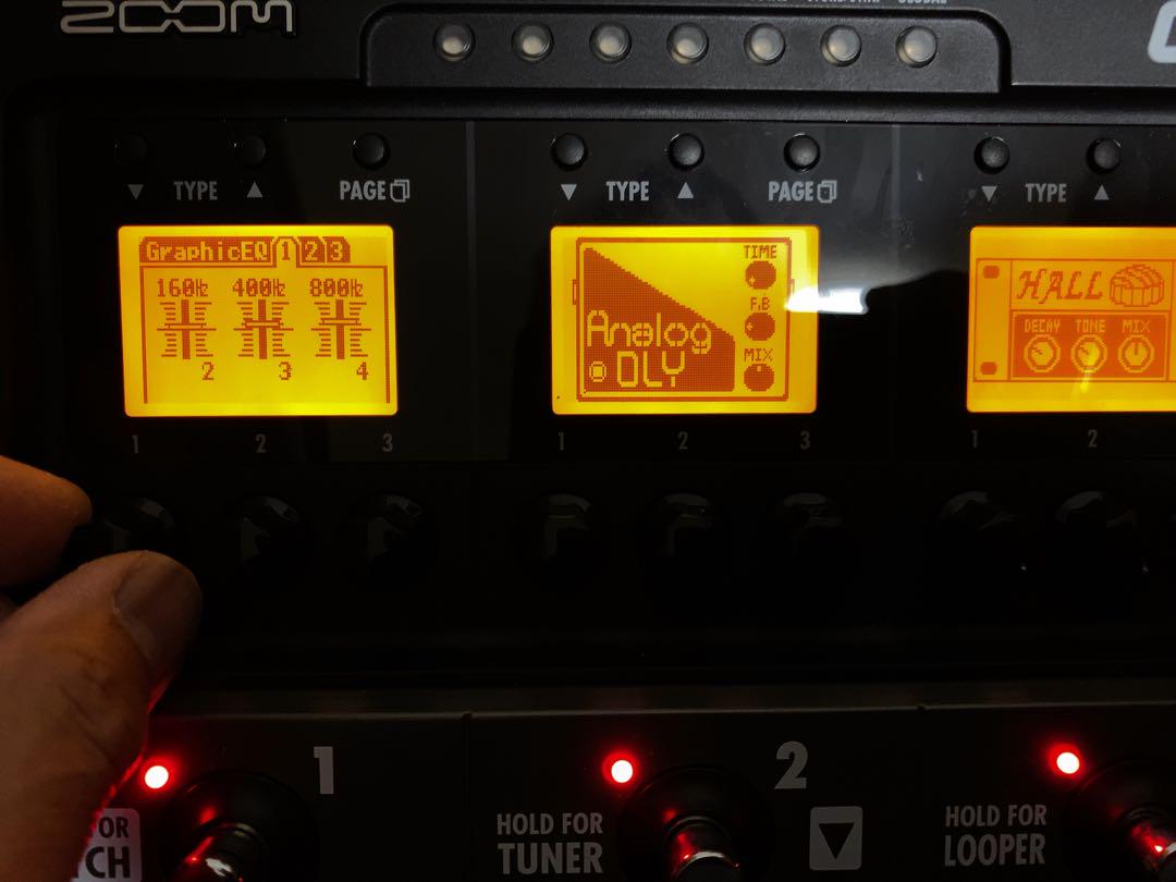 ZOOM G3 ギターエフェクター + FP02、おまけ付き（G3X Guitar