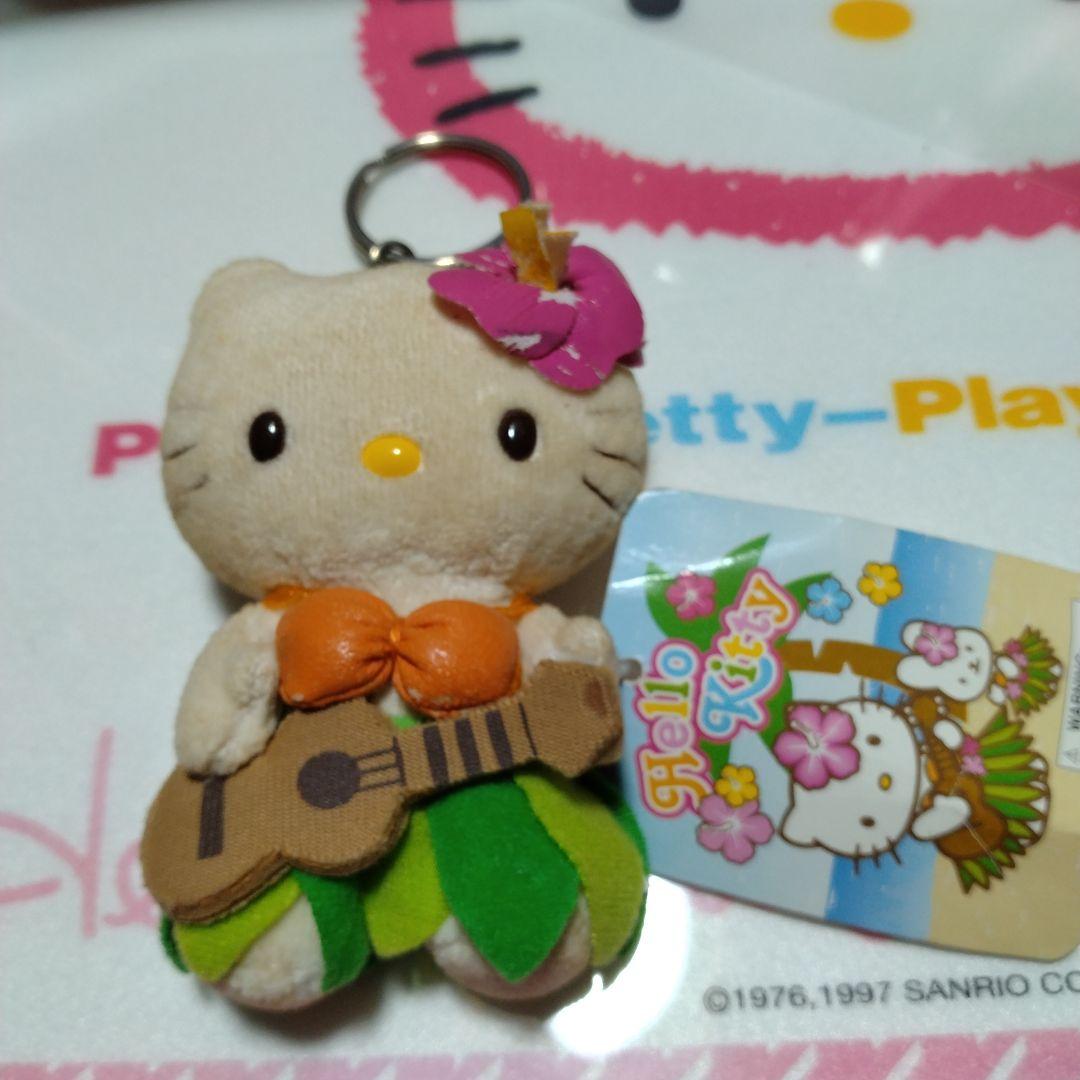 キティ　ハイビスカス　ぬいぐるみ