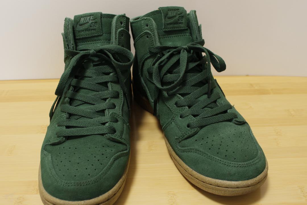 NIKE SBダンク HIGH DECON グリーン スケートボードシューズ