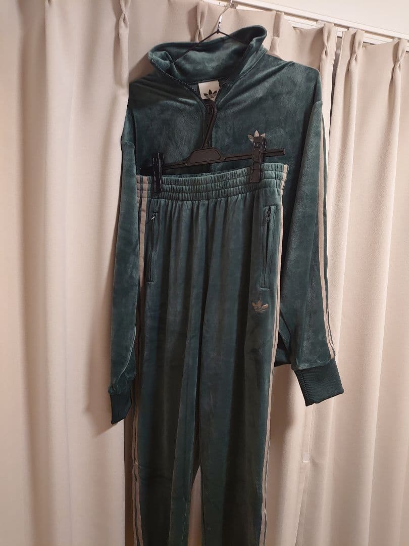 ファイヤーバード ベロアトラックトップのみS adidas originals