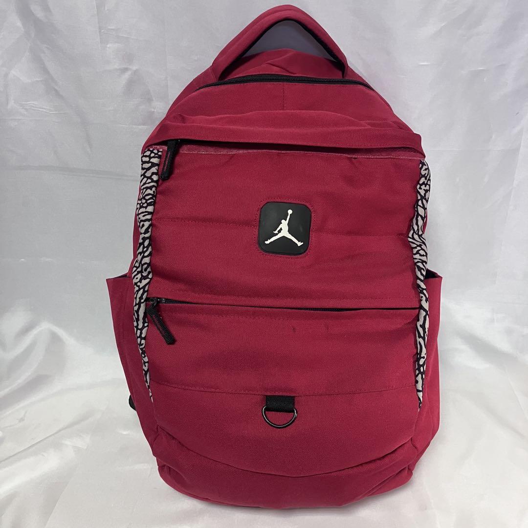 ジョーダン バックパック バスケ JORDAN リュック 赤 NY購入品