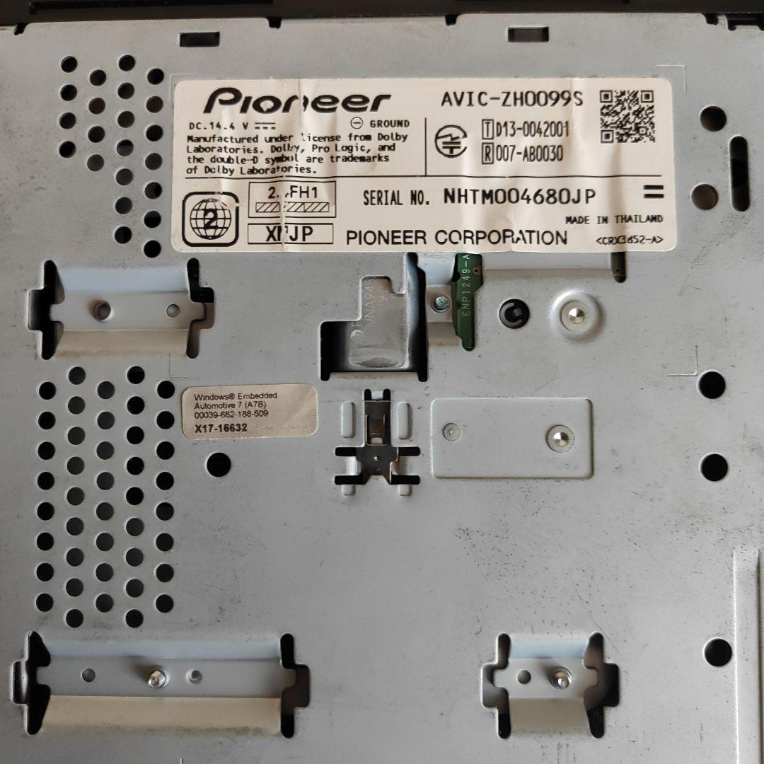 【ジャンク品】カロッツェリア　サイバーナビ　AVIC-ZH0099　フルセグ