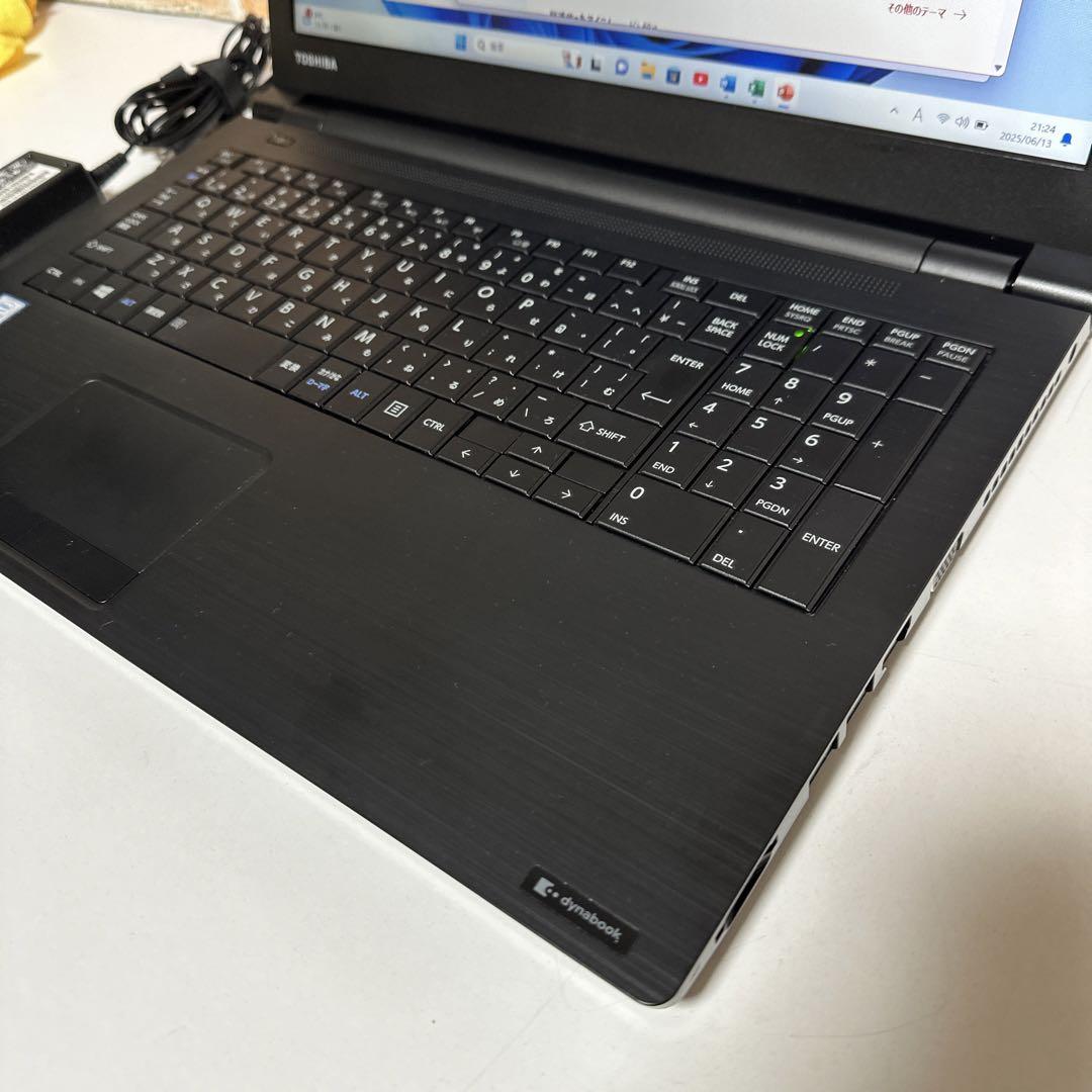 TOSHIBAノート PC SSD 128GB メモリ8GB オフィス2024年 - メルカリ