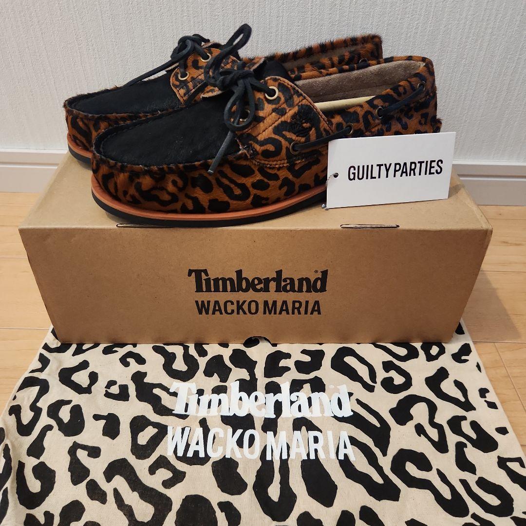未使用WACKO MARIA x Timberland デッキ レオパード 28