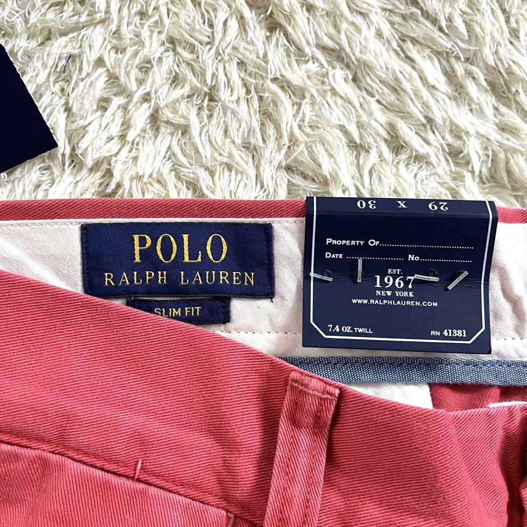 未使用タグ付 POLO RALPH LAUREN チノパン スリムフィット