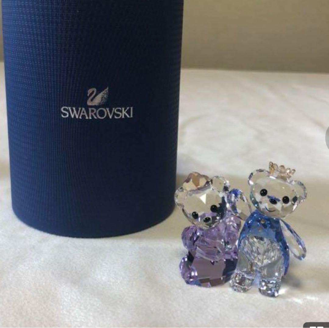 スワロフスキー クリスベア prince &Princess SWAROVSKI スワロフスキー クリスベア prince &Princess SWAROVSKI