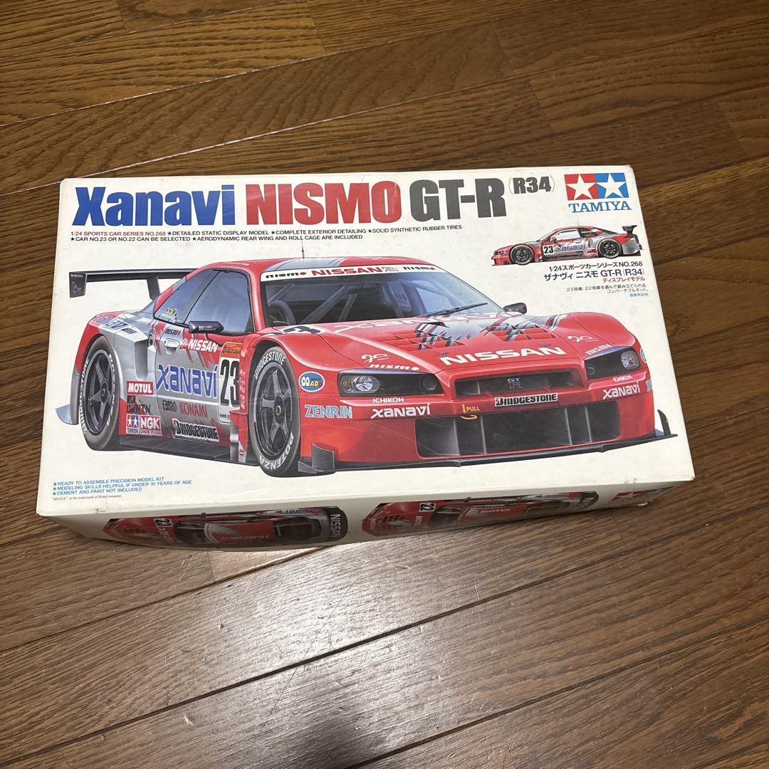 TAMIYA Xanavi Nismo GT-R R34 プラモデル