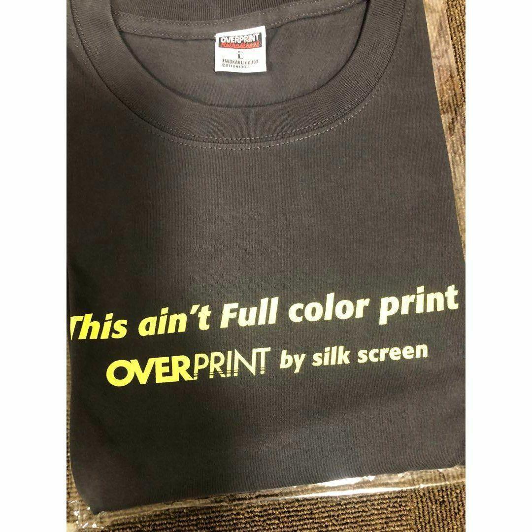★限定】over print silkscreen teeガールプリントTシャツ