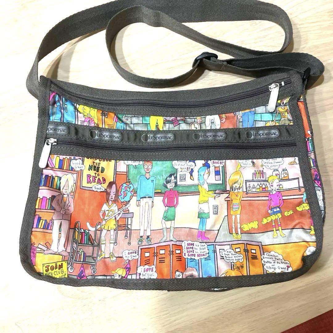 ほぼ美品⭐️レスポートサック⭐️コミックデザイン