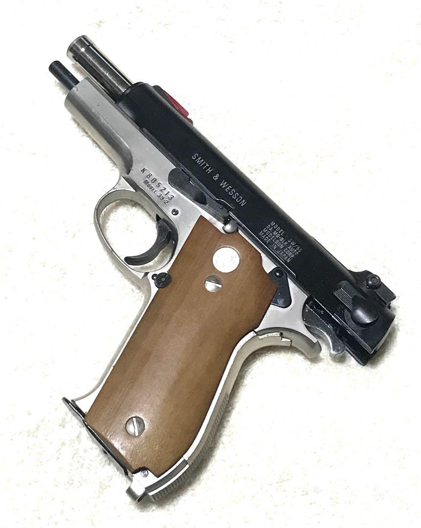 MGC S&W M-39-2ジャンク中古品　木製グリップ付ABS樹脂製 合法品 MGC S&W M-39-2ジャンク中古品 木製グリップ付ABS樹脂製 合法品