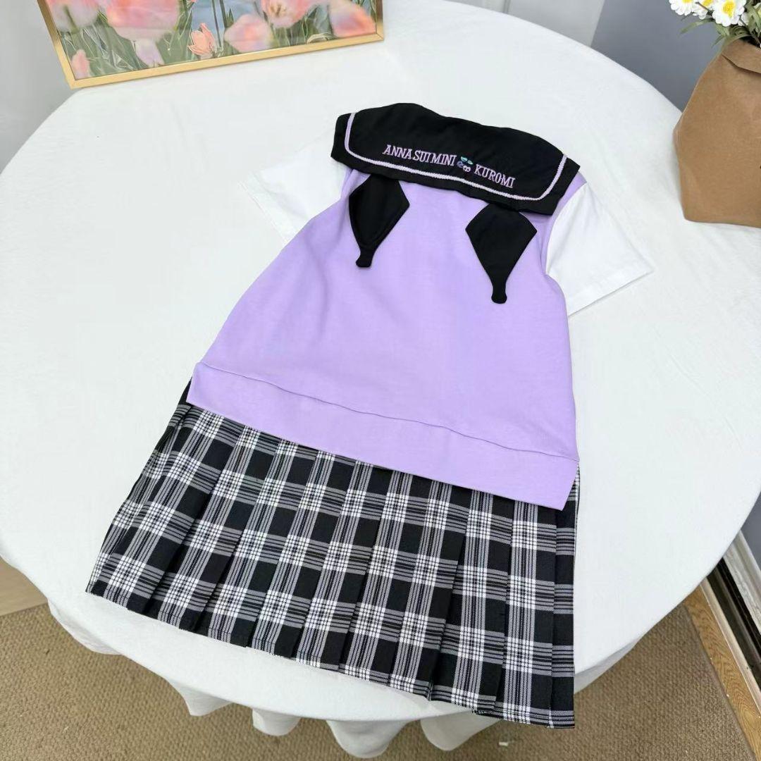 新品　ANNA SUI アナスイ　KUROMIクロミ　ドッキングワンピース　半袖