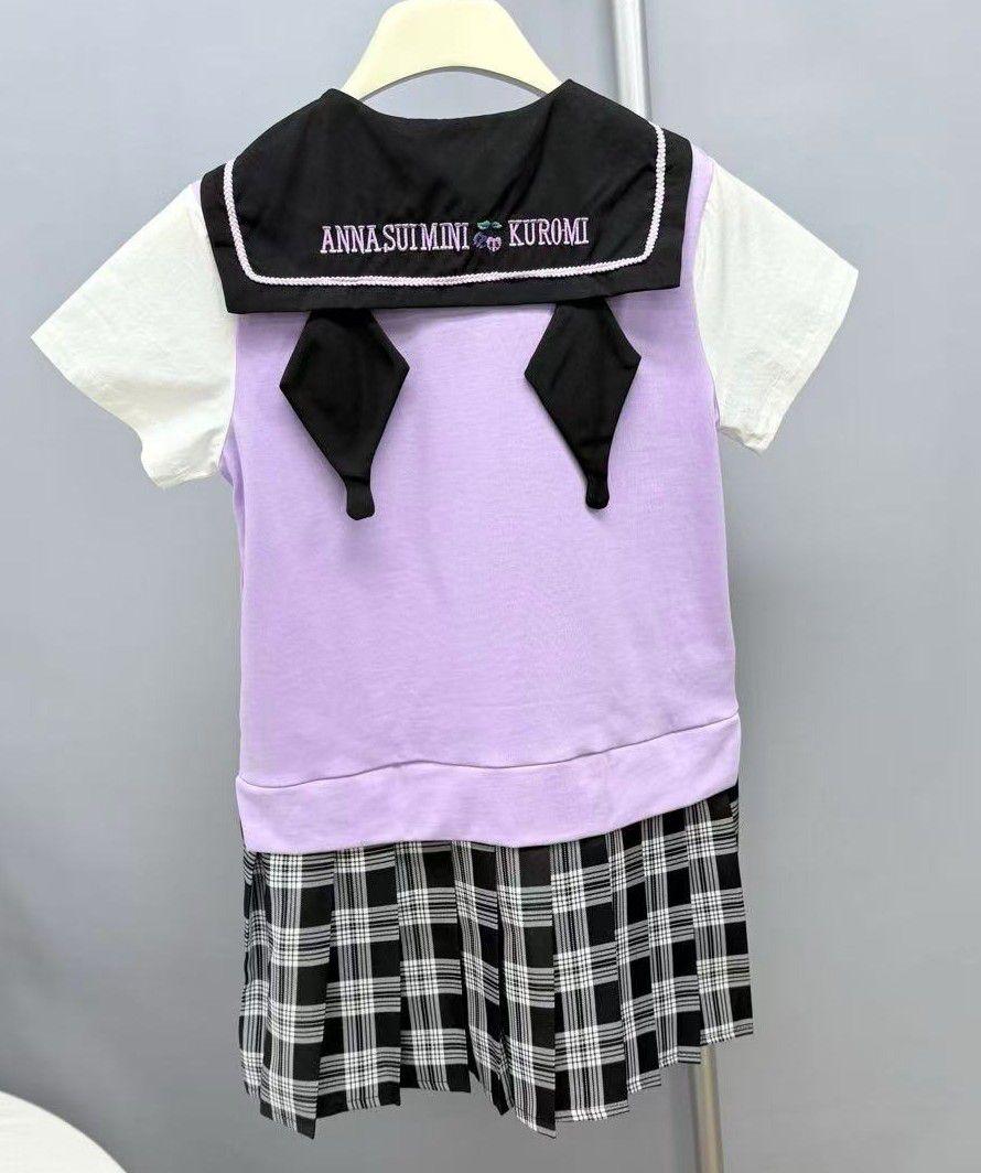 新品　ANNA SUI アナスイ　KUROMIクロミ　ドッキングワンピース　半袖