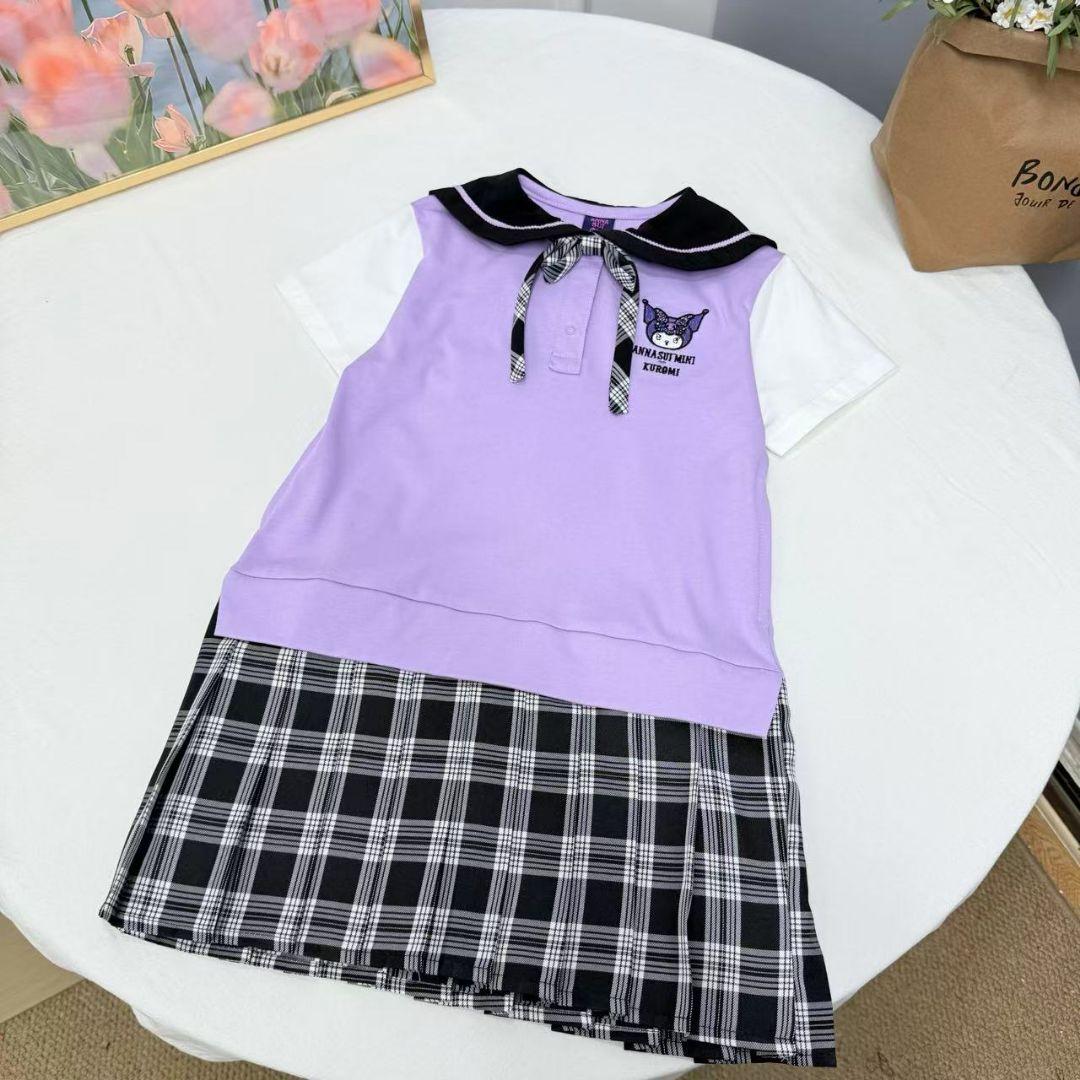 新品　ANNA SUI アナスイ　KUROMIクロミ　ドッキングワンピース　半袖