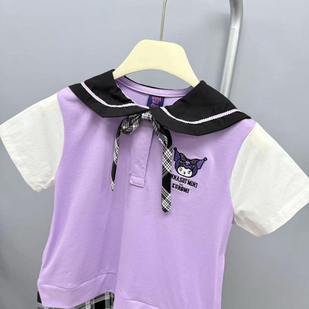 新品　ANNA SUI アナスイ　KUROMIクロミ　ドッキングワンピース　半袖