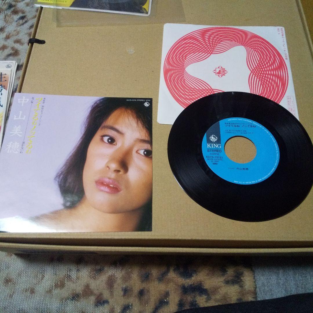 中山美穂 シングルレコード