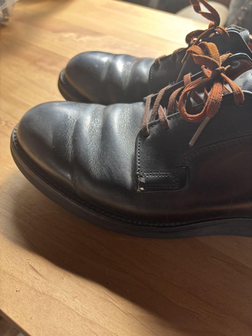 黒革　黒 レザーシューズ RED WING サイズ8 26cm