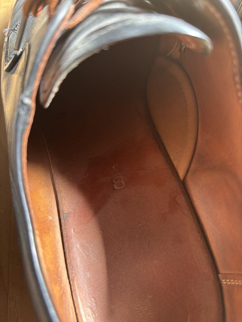 黒革　黒 レザーシューズ RED WING サイズ8 26cm
