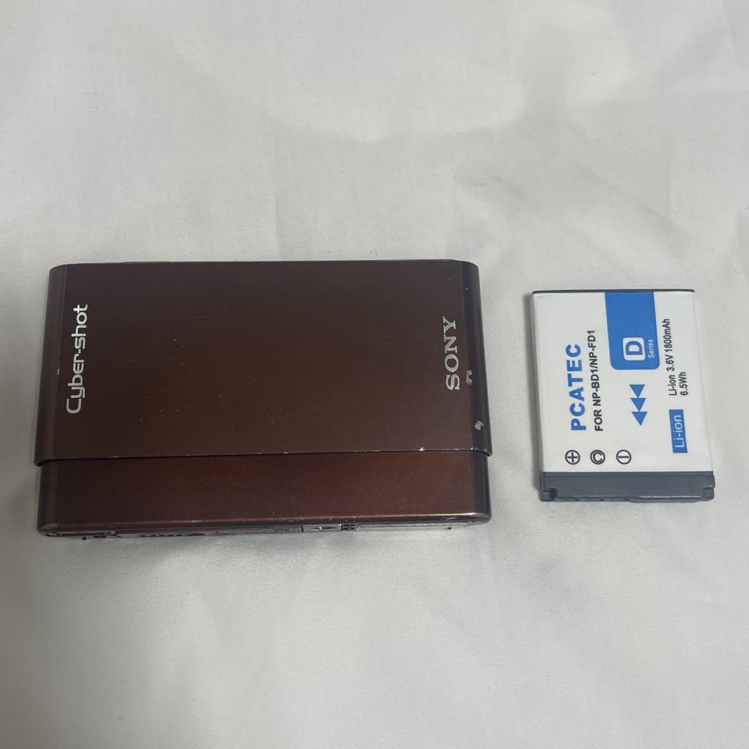 SONY Cyber-shot t77 コンパクトデジタルカメラ ブラウン