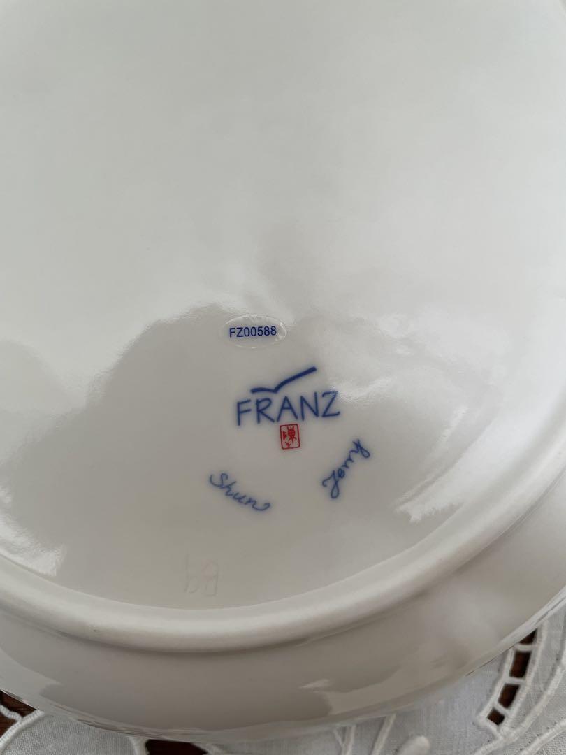 FRANZ フランツ　皿　菓子器　盛り皿　飾り皿　カエルシリーズ