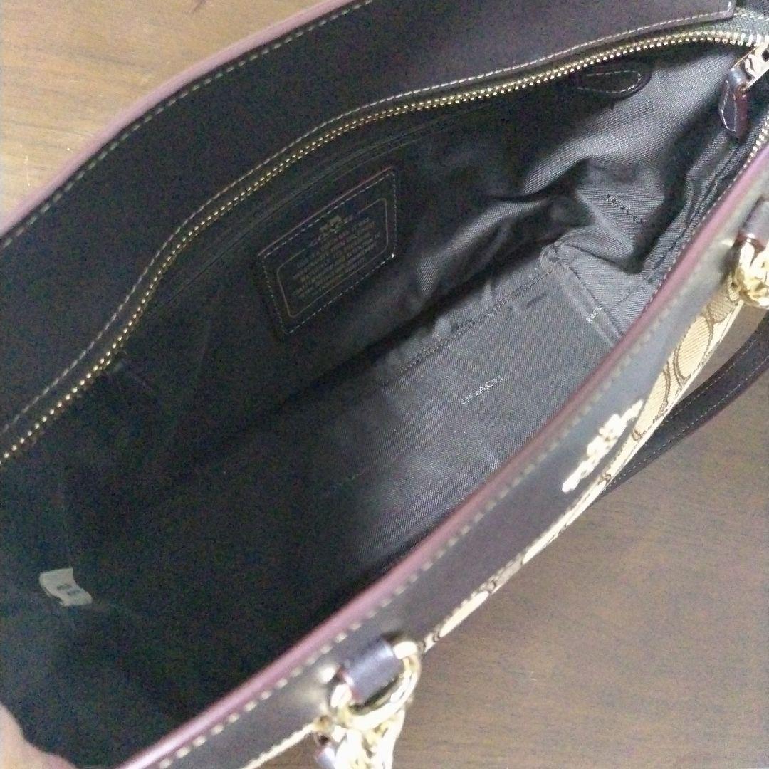 COACH ショルダーバッグ ブラウン/ベージュ