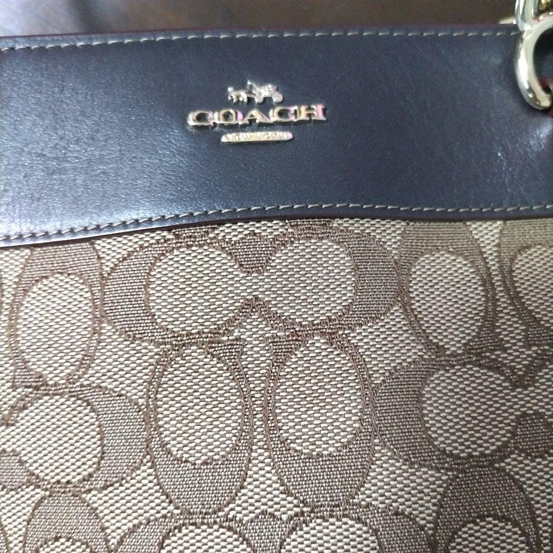 COACH ショルダーバッグ ブラウン/ベージュ