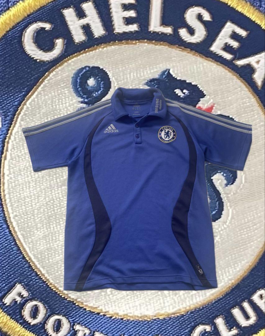 チェルシーFC シャツ Lサイズ ブルー アディダス Chelsea - メルカリ