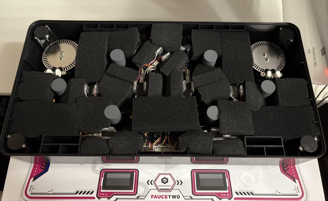 FAUCETWO EG skin 三和ボタン 静音化 ボルテコン sdvx