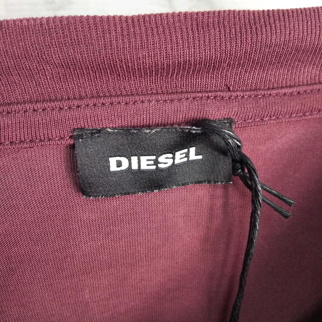 【大人気】DIESEL ロンT 長袖 レイヤード ロゴ 3237
