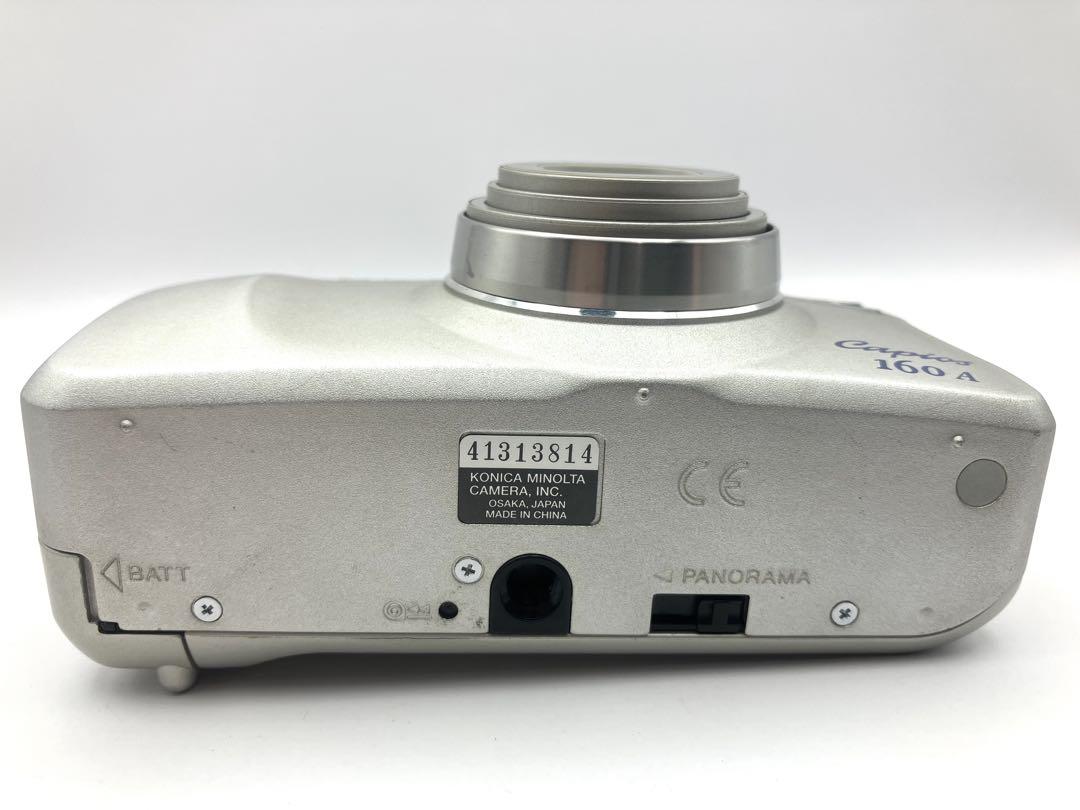 完動品】MINOLTA Capios 160A ・フィルムカメラ・動作確認済み