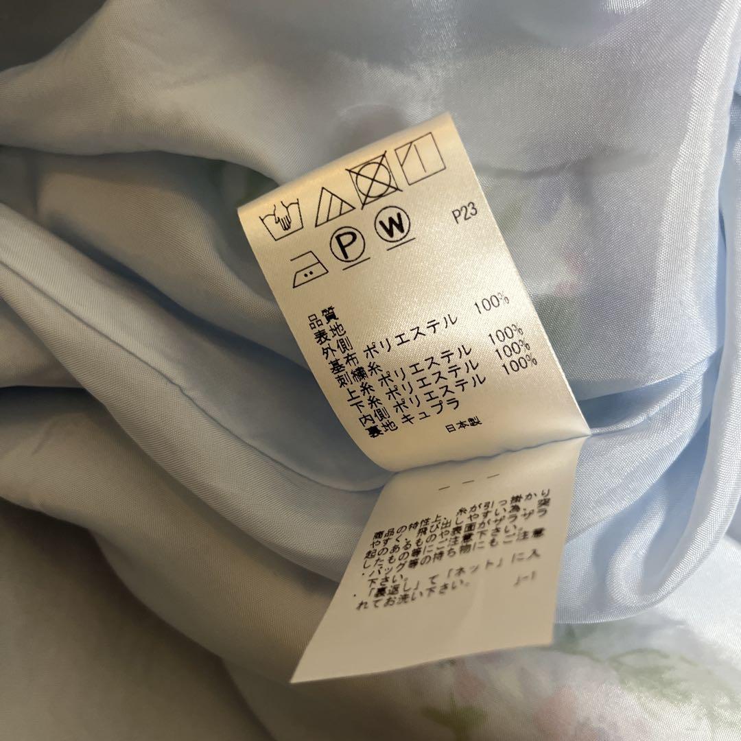 Tocca 刺繍ワンピース ブルー サイズ6XL 宝塚コラボ - メルカリ