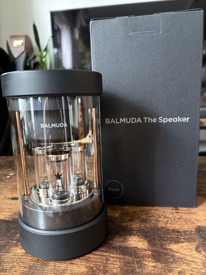 BALMUDA The Speaker ブラック　美品、箱付き